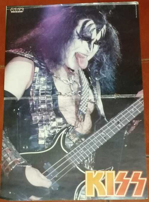 Lote 14 posters duplos de músicos / cantores e grupos musicais (metal)