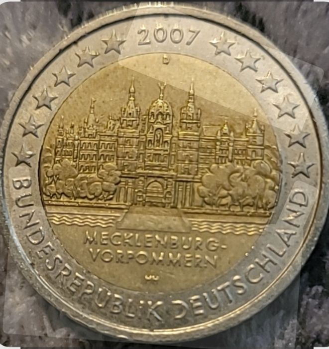 Moeda 2€, Alemanha 2007