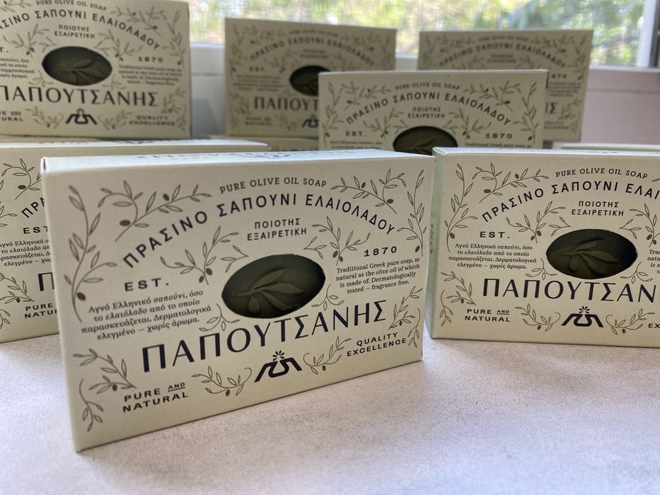 Мило Papoutsanis Olive Oil Греція  оливкове натуральне