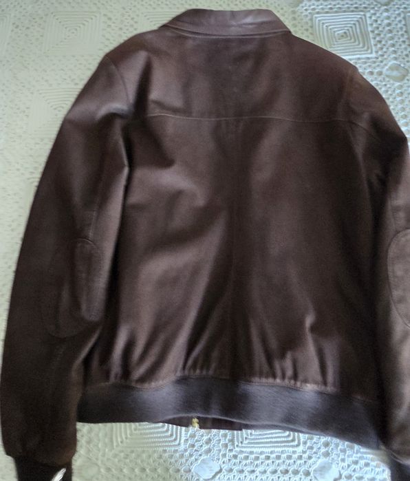 VEM AÍ O FRIO - Blazer em pele para homem