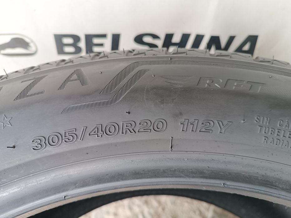 Літні шини 305/40 R20  Bridgestone Alenza 001(RFT)	2020рік