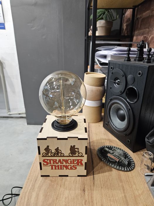 світильник, лампа, нічник, Дивні дива, Strainger thinks,