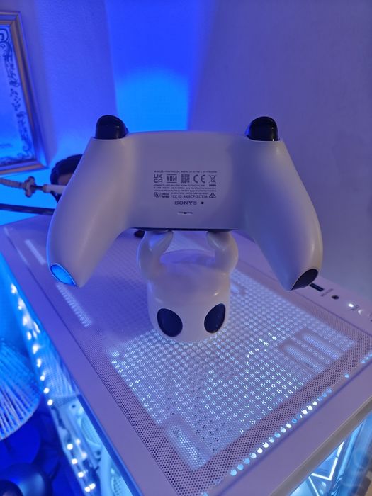 Comando PS5 - TMR K-Silver (Anti-Drift) + Suporte