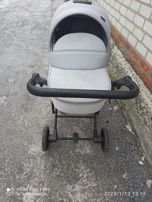 Коляска anex e tape серая