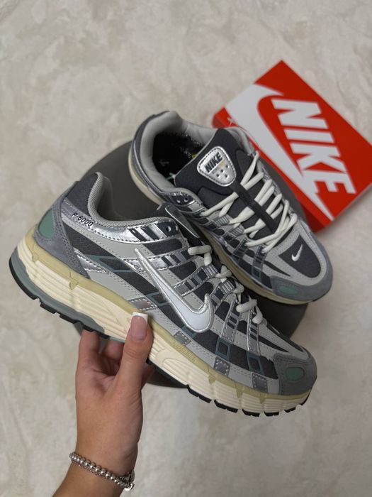 Кросівки Кроссовки Nike P-6000 Gore-Tex Grey Green Серый Зеленый Сірий зелений Кросовки Демісезон