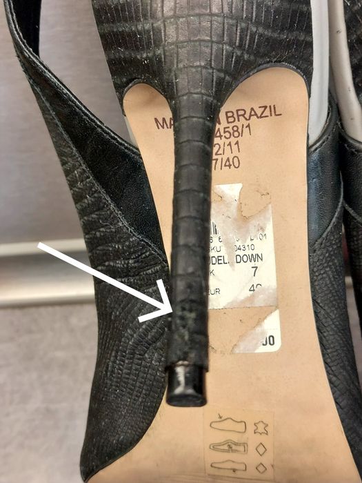 River Island szpilki roz.40 skóra naturalna , buty na obcasie