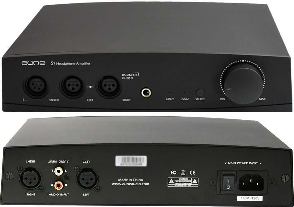 Aune S7 — новый балансный усилитель для наушников. Гарантия. Hi-end