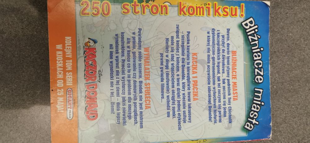 Komiks Gigant Bliźniacze Miasta