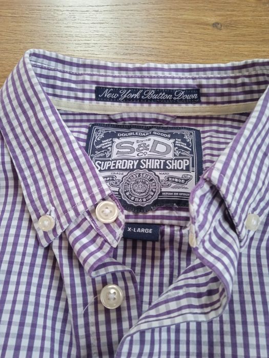 Рубашки мужские б у Super Dry, Barbour