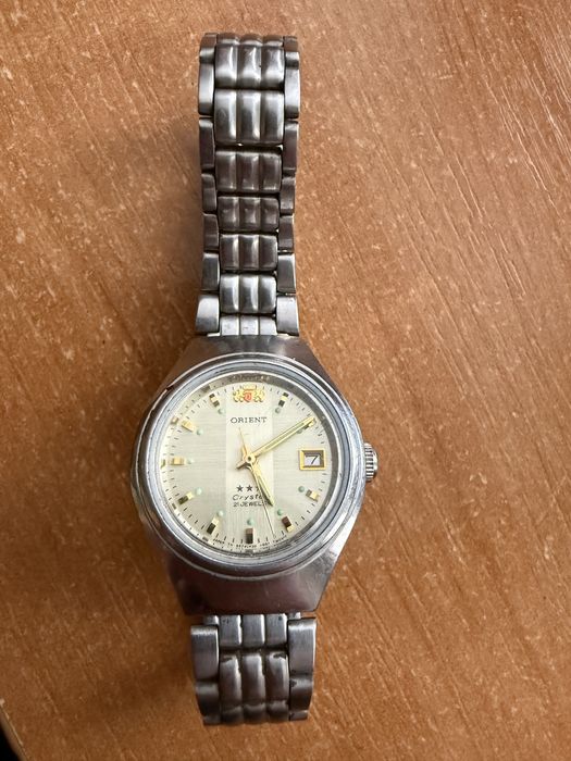Часы ORIENT, перед отправкой отпалирую.
