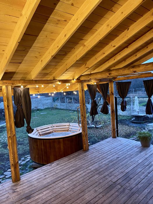 Сдам коттедж с чаном и камином ,Новый Год занят и террасой