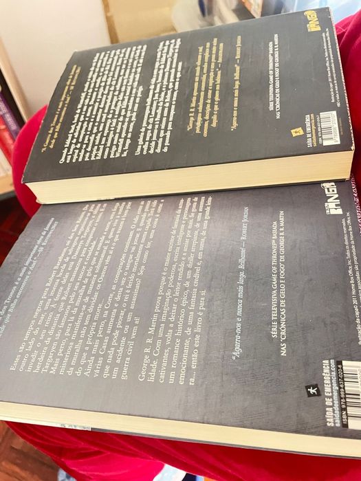 A Guerra dos Tronos e A Muralha- Livro 1 e 2 (preço individual)