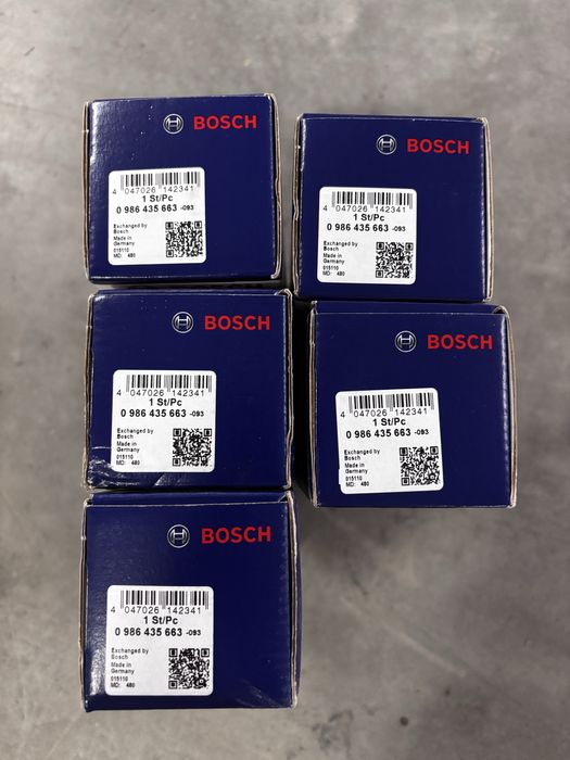 Injetores Bosch Common Rail 0986435663 (Novos/Selados) – IVECO / FIAT