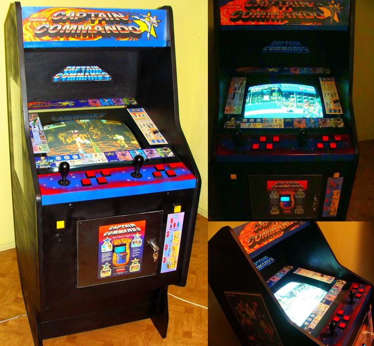 5900 FLIPER Flipper Arcade CAPTAIN COMMANDO z lat90 OKAZJA Augustów ...