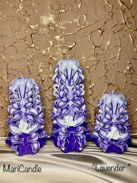 Різьблені свічки подарункові набори