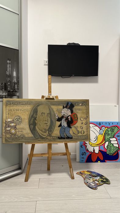 Продам картину Bitcoin Alex Monopoli