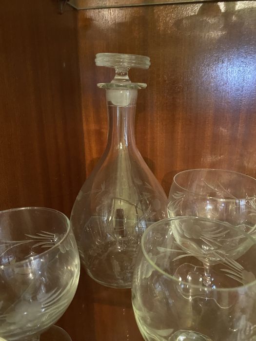 Conjunto de copos antigos