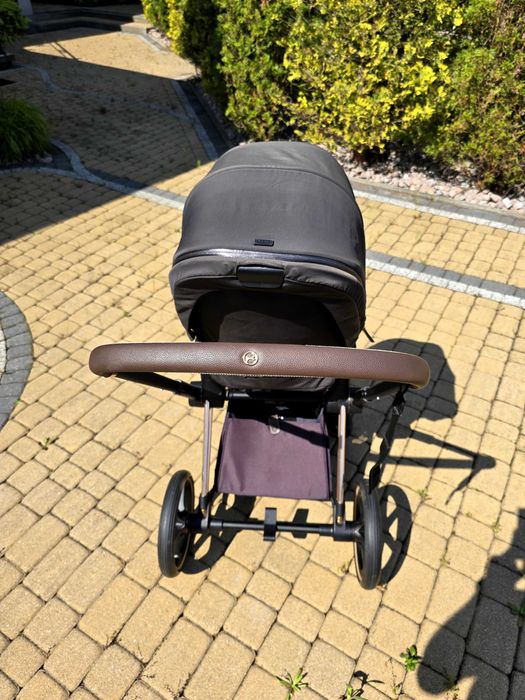 Cybex Priam – Stylowy Czarny  | Stan Bardzo Dobry | Zestaw 2w1
