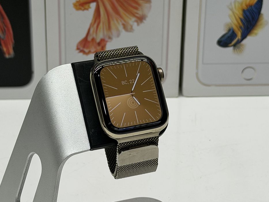 MAГAЗИН Apple Watch Series 6 40mm Stainless Steel Gold TradeIn/Oбмeн