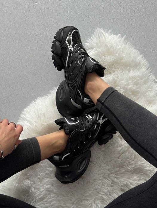 ‼️Останні Розміри‼️Кроссовки Adidas Vento XLG Runner Deluxe Black/Кросівки Жіночі Адідас Венто