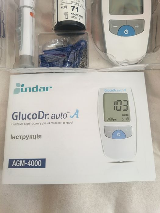 Глюкометр GlucoDr.auto A