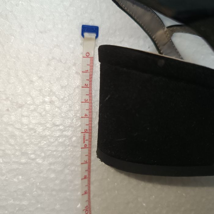 Sapatos Pretos de Senhora Seaside Tamanho 38 com aplicação Lantejoulas