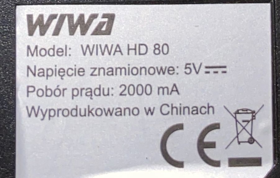 Dekoder do telewizji viva HD80 DVB-T