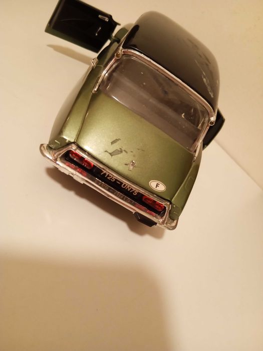 Miniatura 1/18 Citroën 1963, coleção carro.