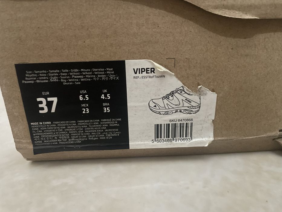 Sapatilhas de montanha de mulher - tam 37