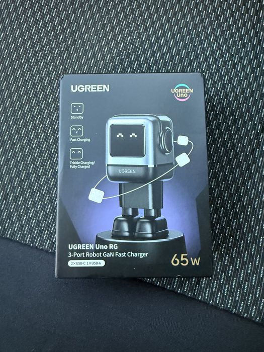 Якісна Asometech 100W 4ports GaN charger зарядка