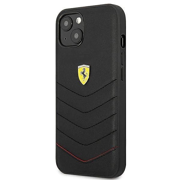 Etui Ferrari Off Track Quilted na iPhone 13 mini - czarne