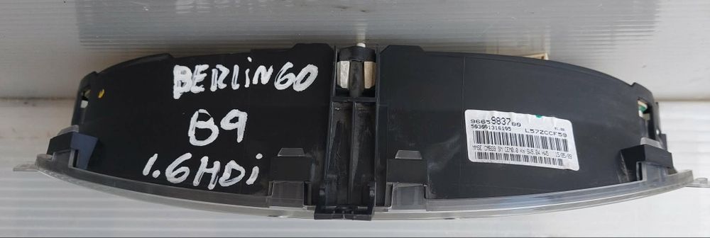 Quadrante / Painel de Instrumentos - Citroen Berlingo B9 / Peugeot Partner - 1.6 HDI