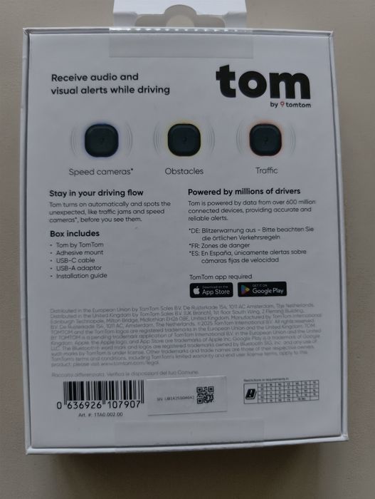 Komunikator drogowy antyradar Tomtom