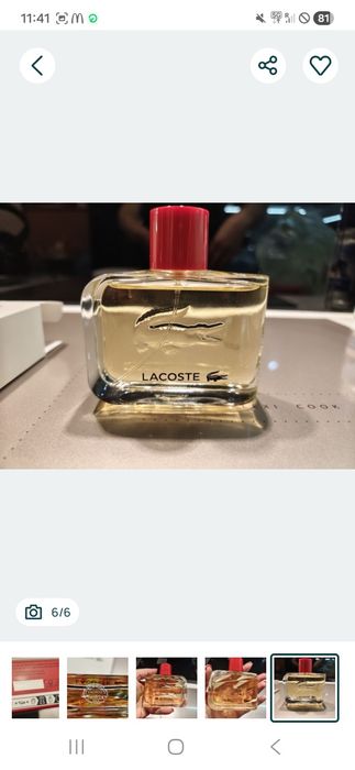 Lacoste Red Oryginał