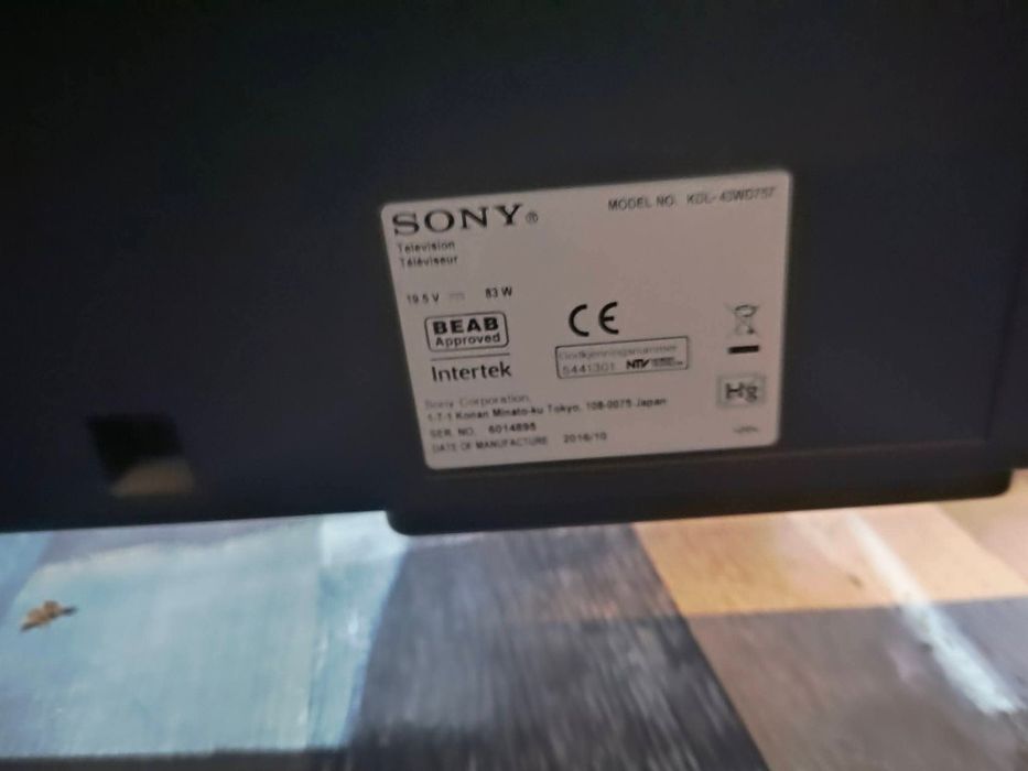 Telewizor Sony Bravia  43 cale