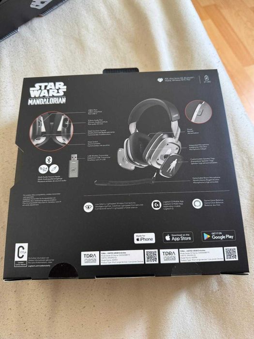 Logitech Astro A30 Wireless – Edição Especial The Mandalorian (Star Wars)