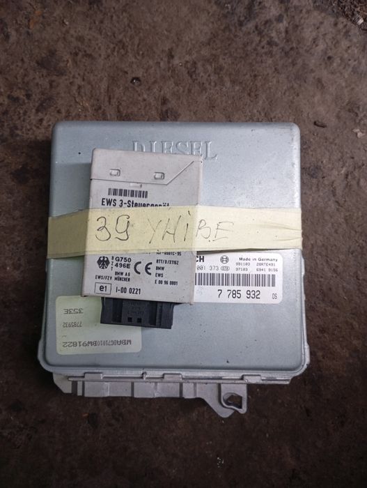 Блок керування двигуном м51д25 бмв е39 е38 е36  Ебу+ews+насінина