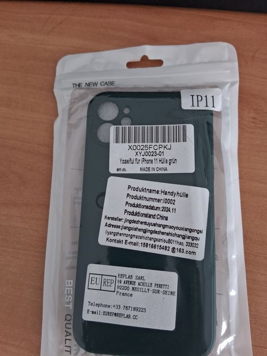 Capa verde para Iphone 11