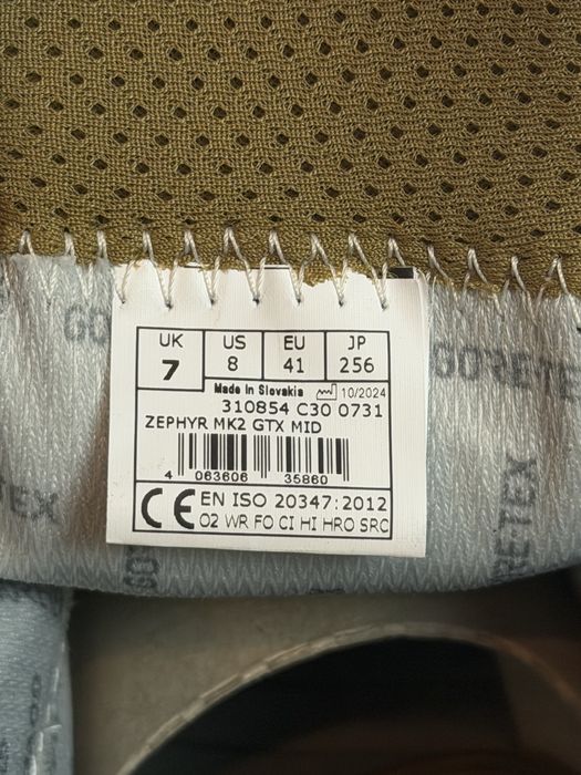Тактичне взуття Lowa ZEPHYR MK2 GTX Mid coyote OP UK7 (41) НОВІ! Лова