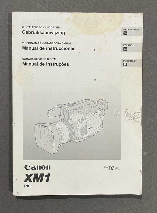 Manual Canon XM1