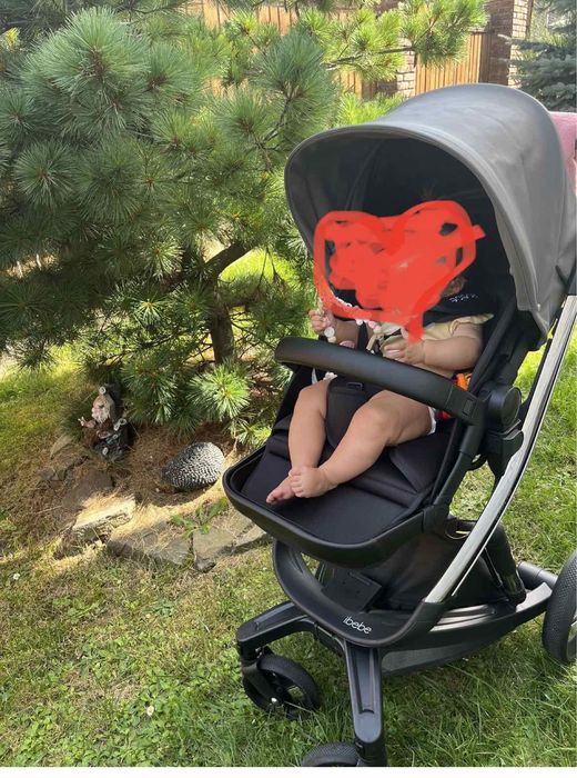 Дитяча каляска Ibebe 2 в 1
