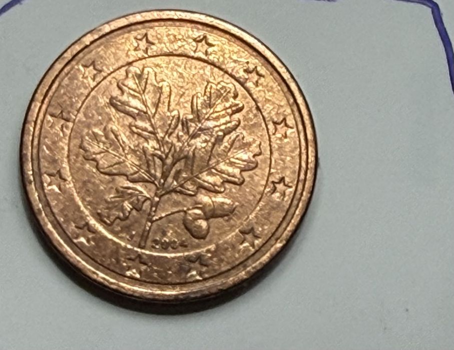 Modas 2 centimos - varios anos