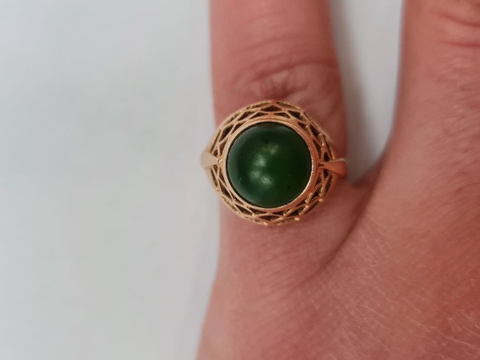 II poł. XX wieku! Złoty pierścionek/ Radzieckie 583/ 4.35 gram/ R14.5