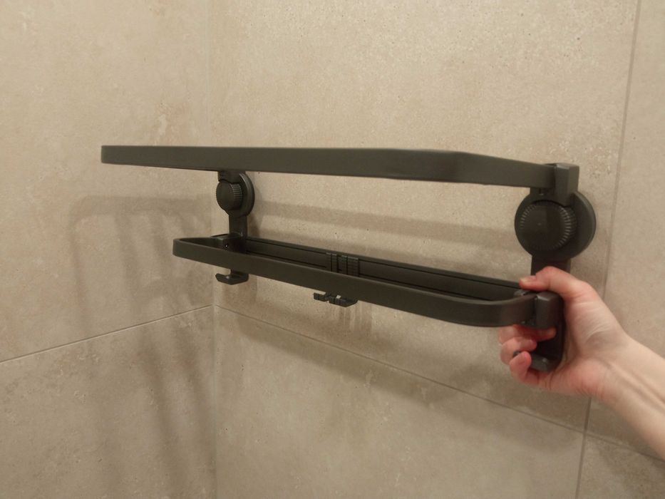 Wieszak na ręczniki na przyssawki