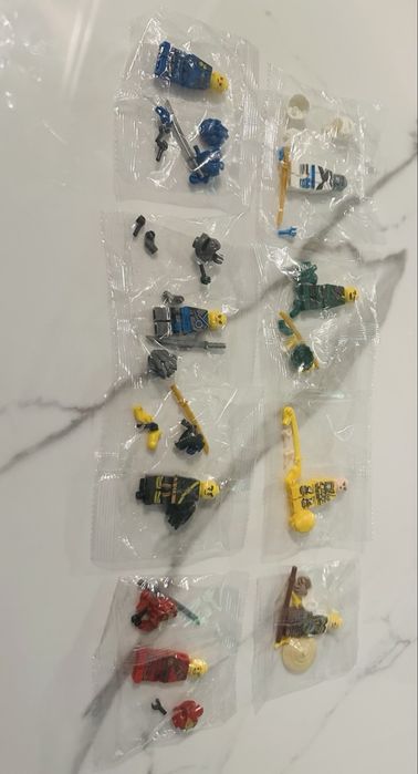 Лего ніндзяго.Нові в пакетиках