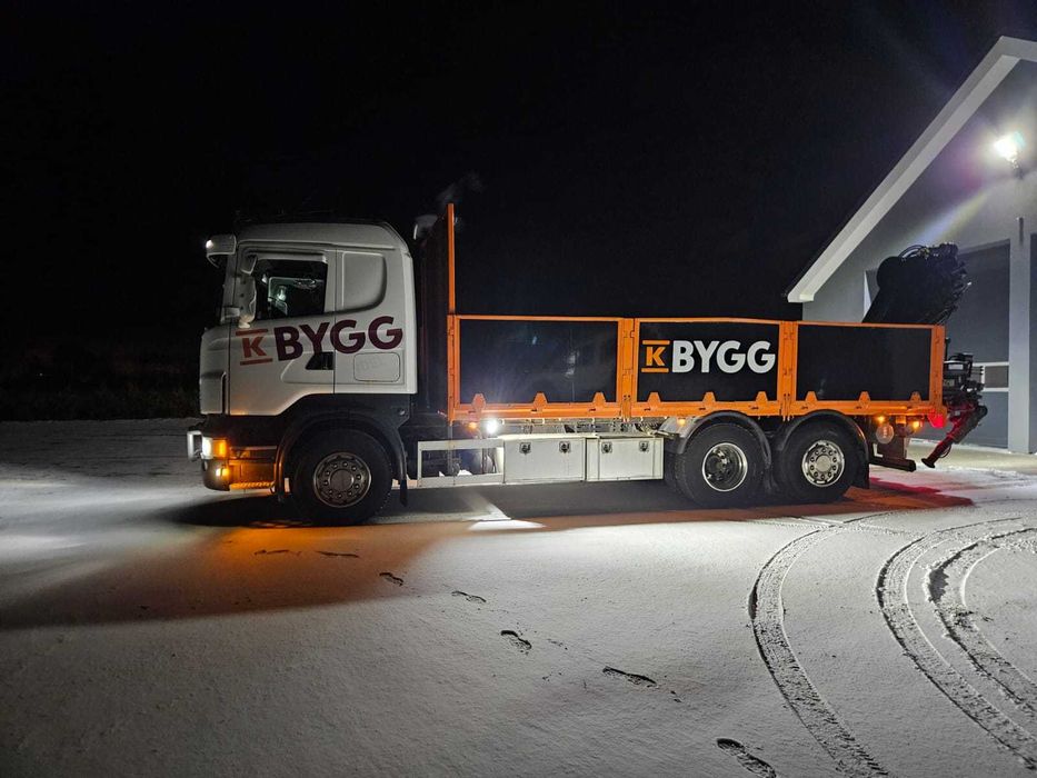 Wynajem HDS z kierowcą – Scania R420