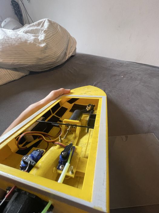 łódź rc ślizg jet druk 3d 35cm