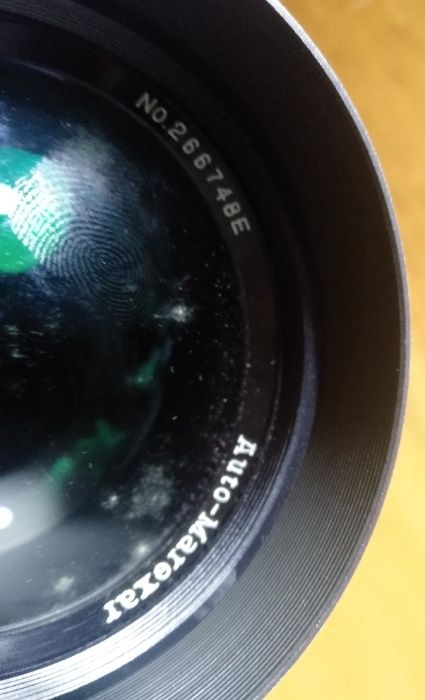 Objetiva Auto-Marexar no. 266748E f=200mm de 1:1.5