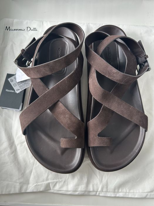 Сандалі, босоніжки з ремінцями Massimo Dutti, 40 розмір! НОВІ