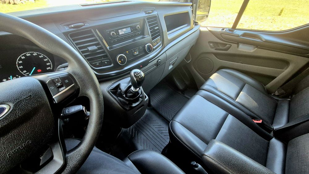Ford Transit Custom blaszak 3 osobowy 2020r polift 2.0 Ecoblue Uszkodzony